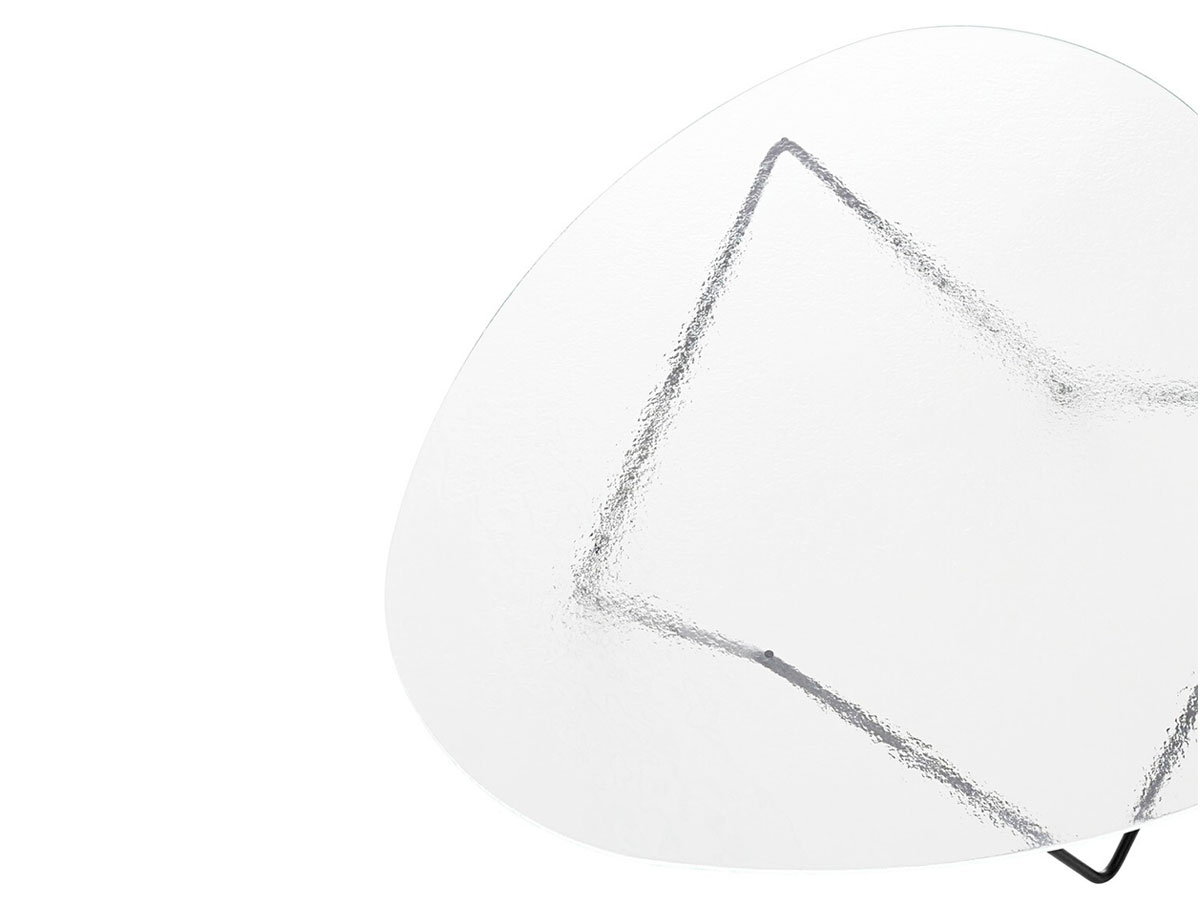 Gubi Pedrera Coffee Table Structured Glass