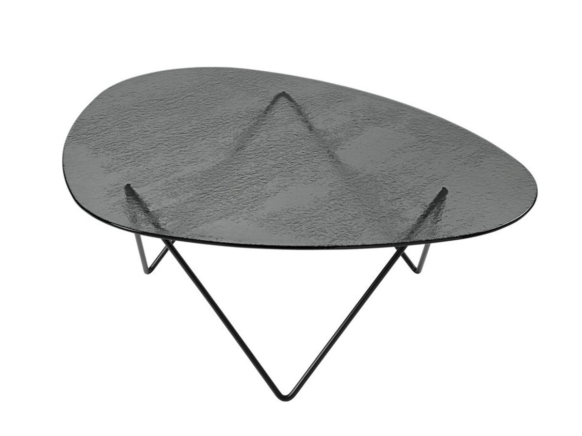 Gubi Pedrera Coffee Table Structured Glass
