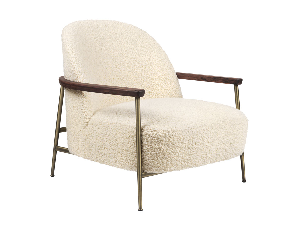 Gubi Sejour Lounge Chair With Armrest