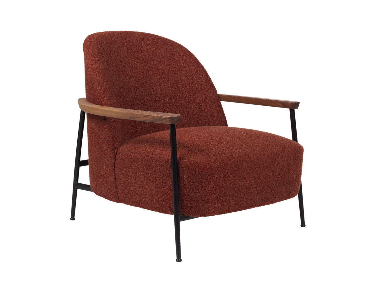 Gubi Sejour Lounge Chair With Armrest