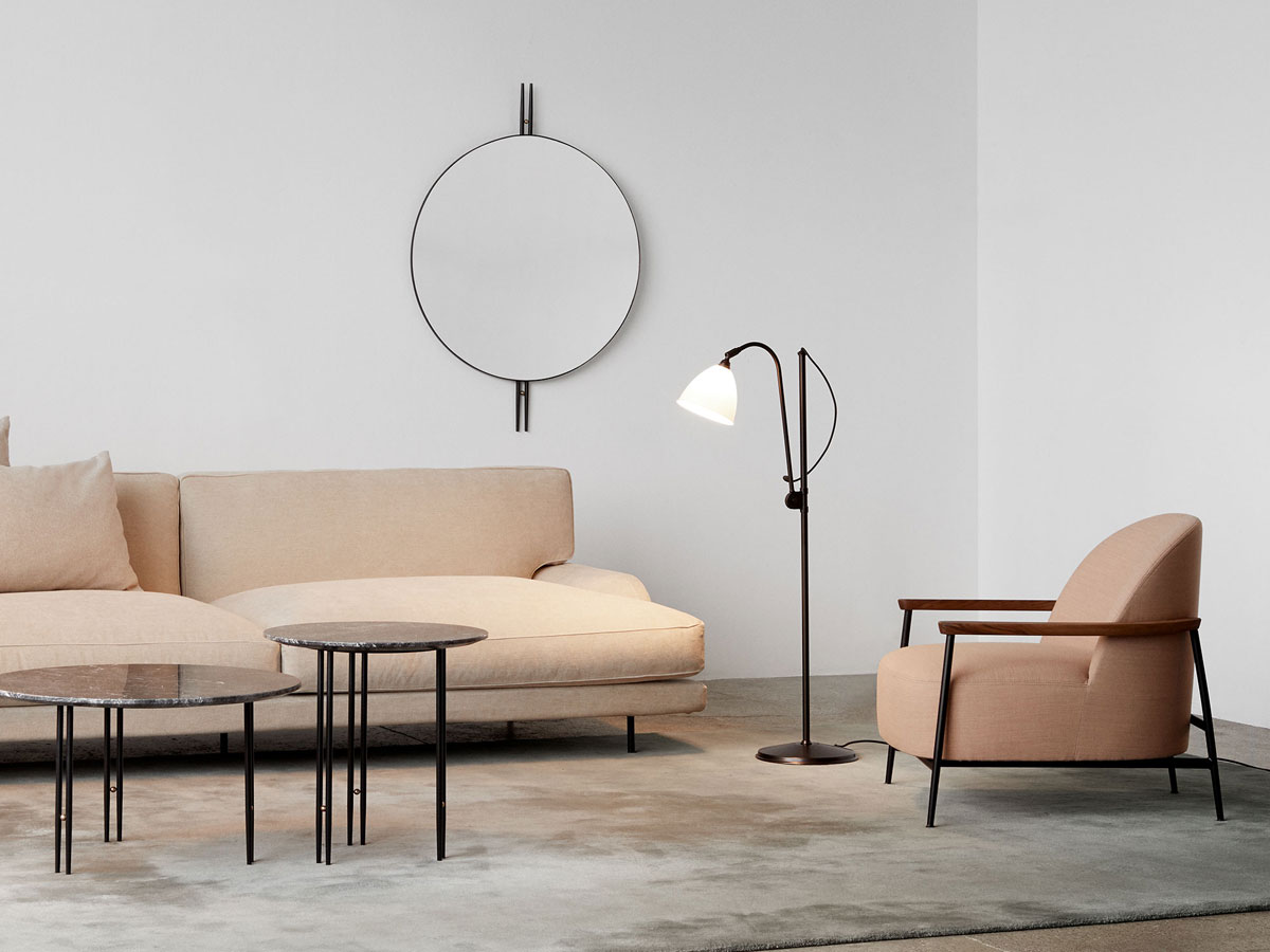 Gubi Sejour Lounge Chair With Armrest