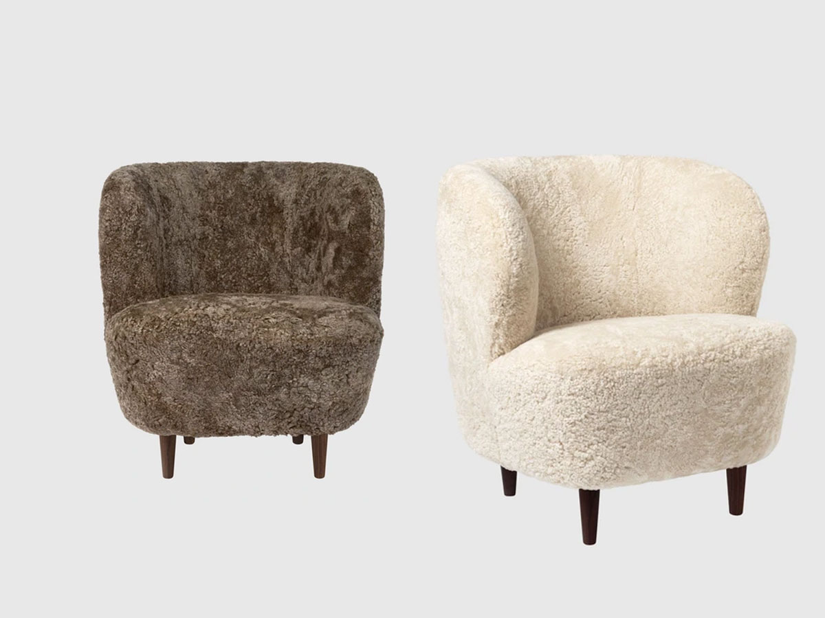 Gubi Stay Lounge Chair Sheepskin