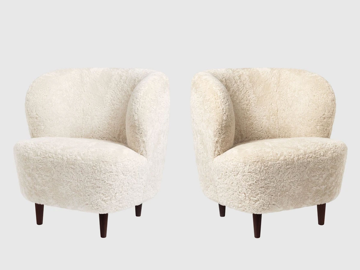 Gubi Stay Lounge Chair Sheepskin