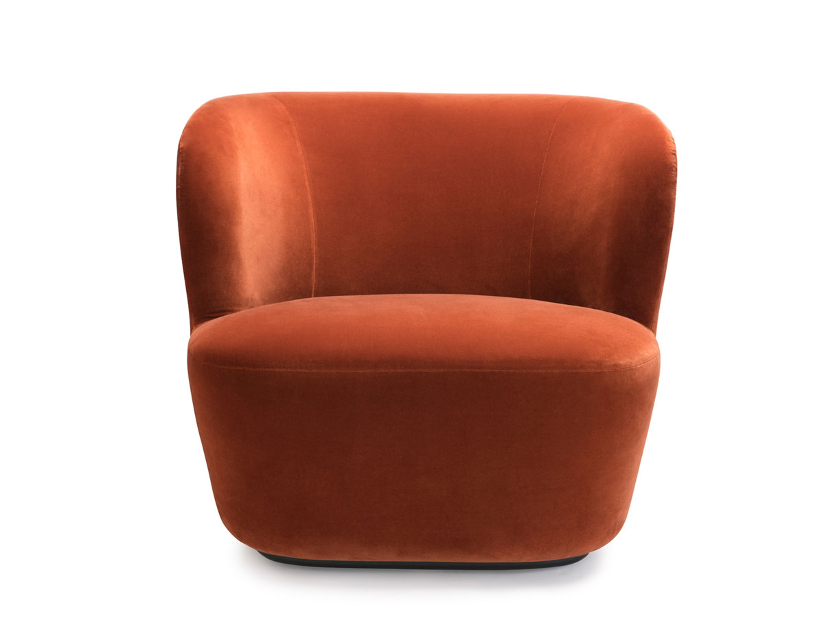 Gubi Stay Lounge Chair Large Black Base