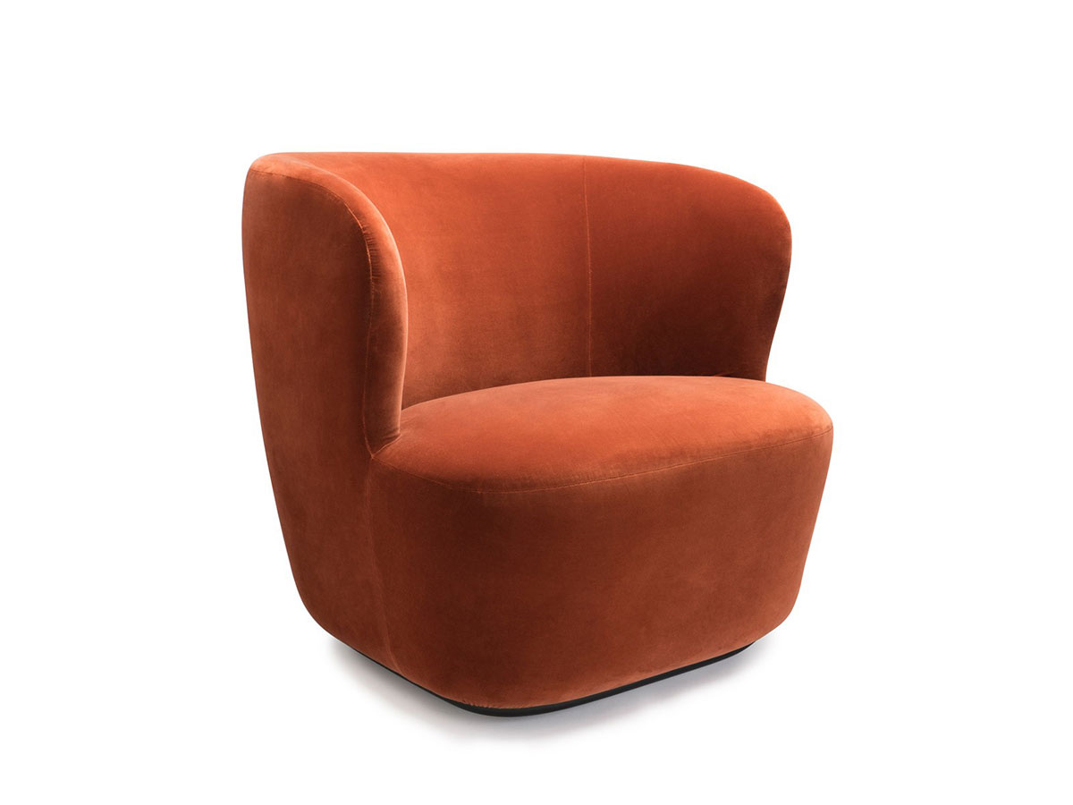 Gubi Stay Lounge Chair Large Black Base