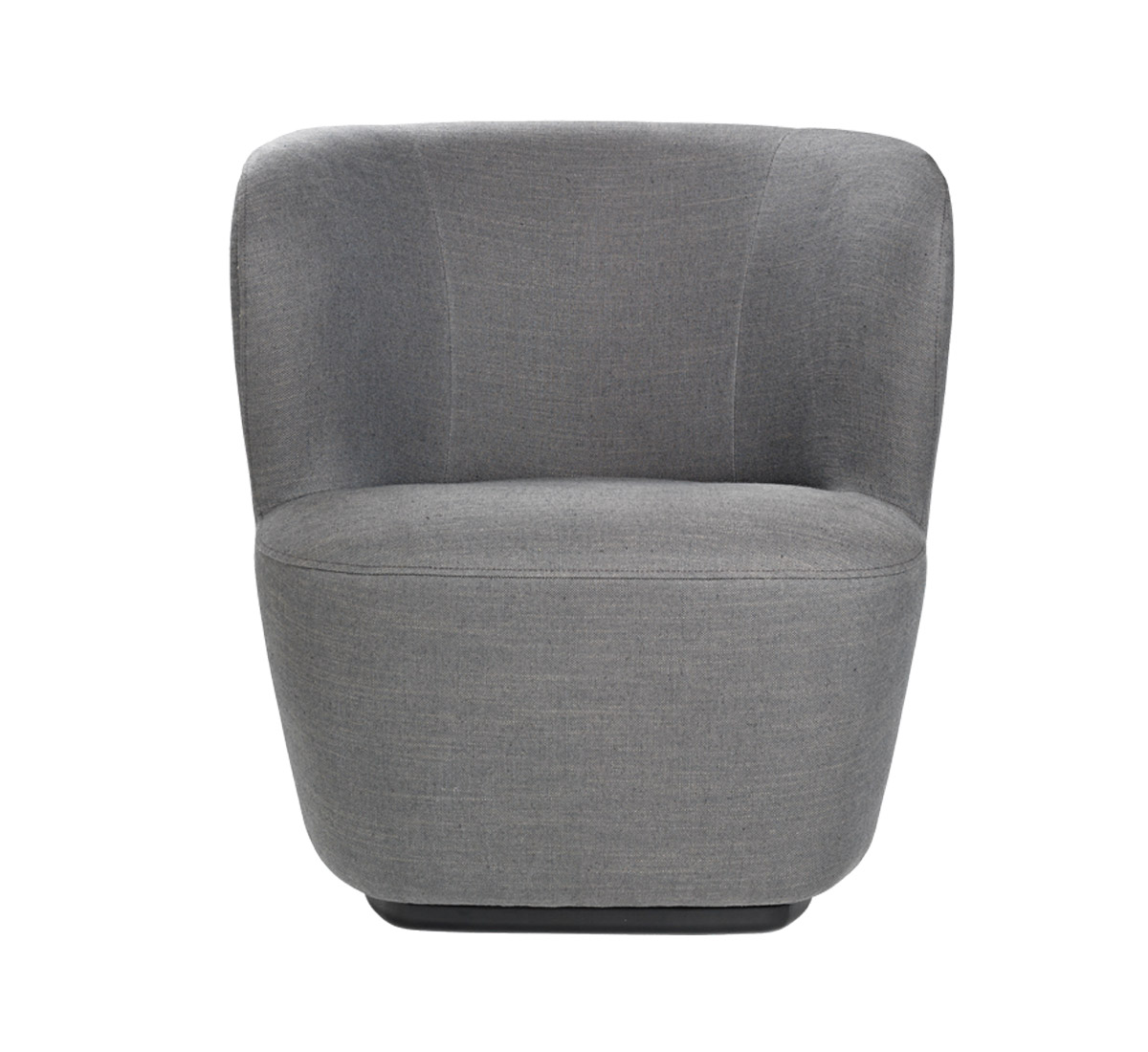 Gubi Stay Lounge Chair Fully Upholstered Small Returning Swivel