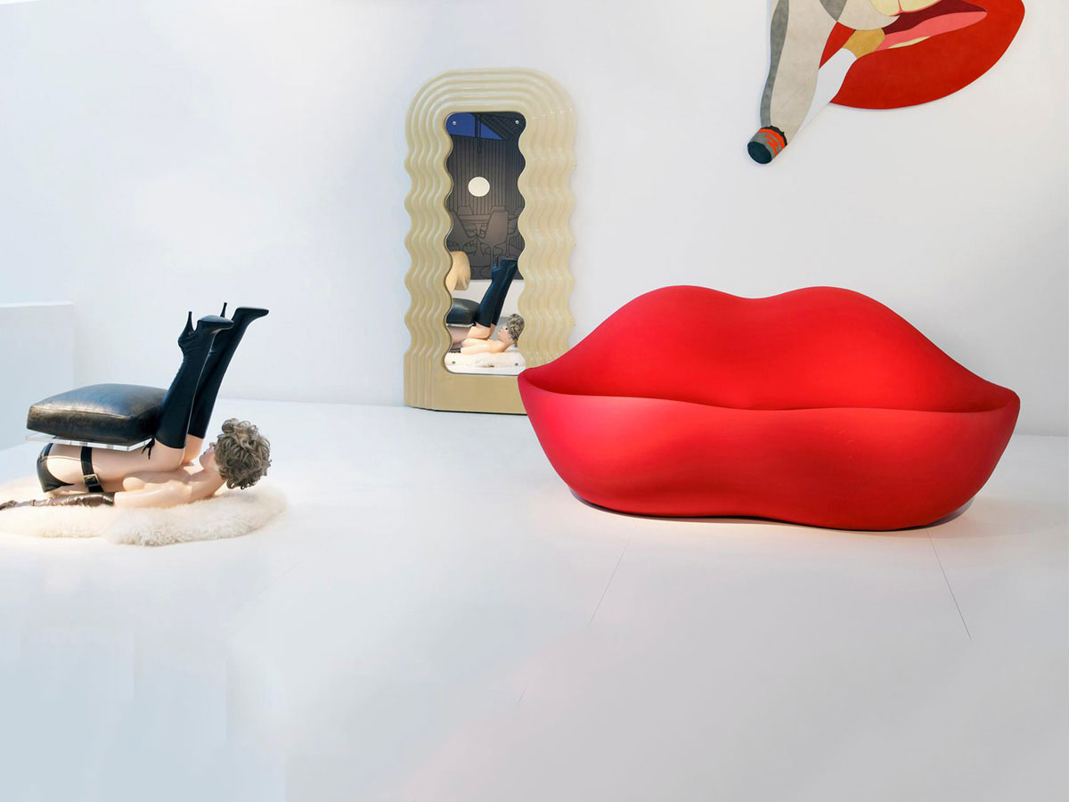 Gufram Bocca Sofa