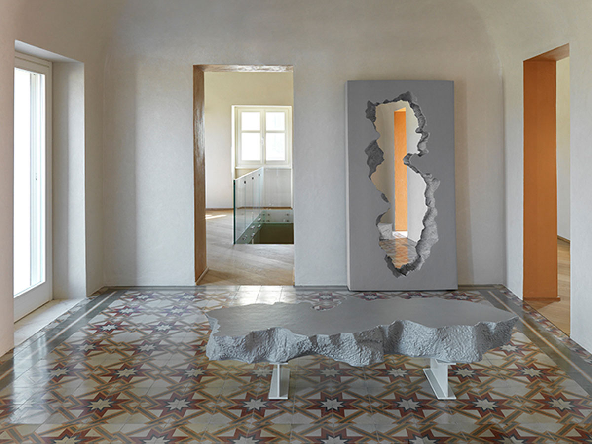Gufram Broken Mirror Grey
