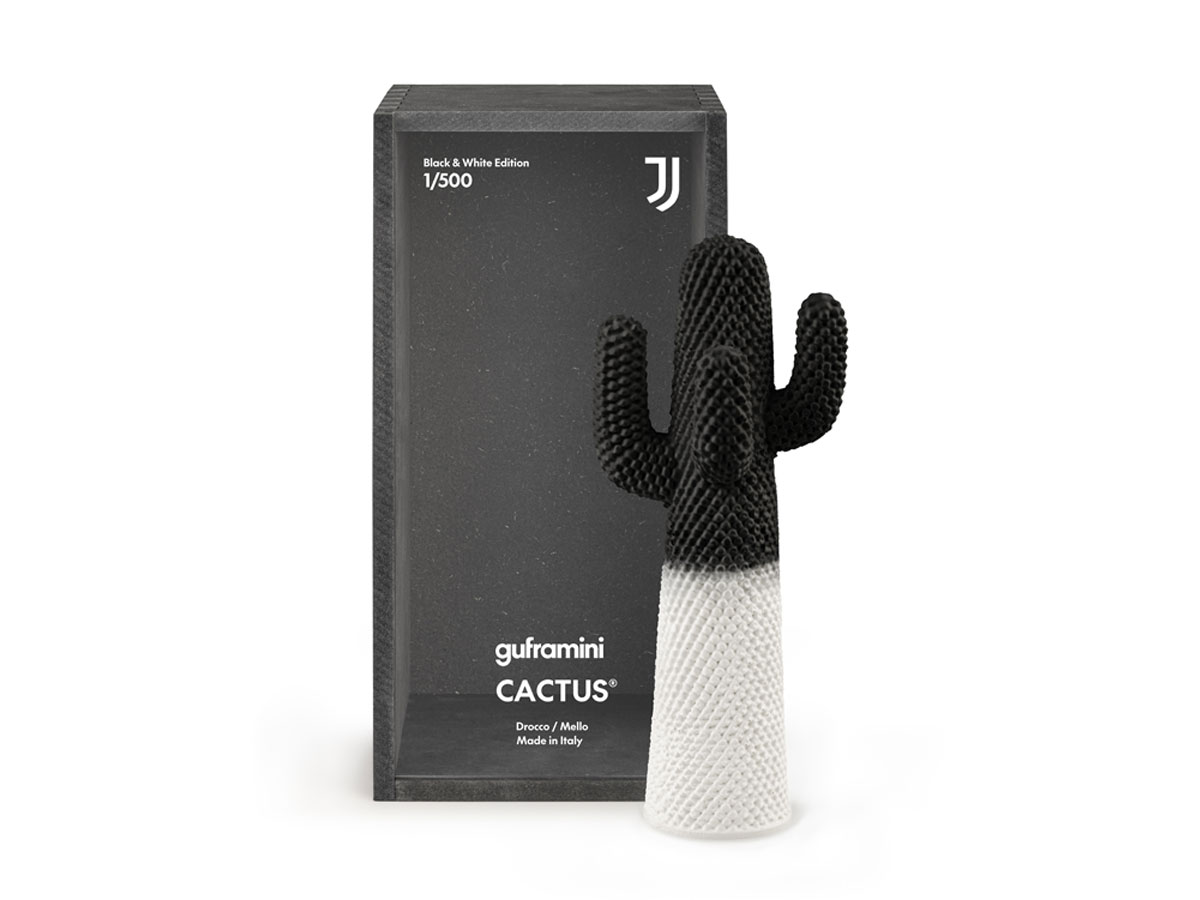 Миниатюра Gufram Cactus Guframini Black & White Juventus Edition
