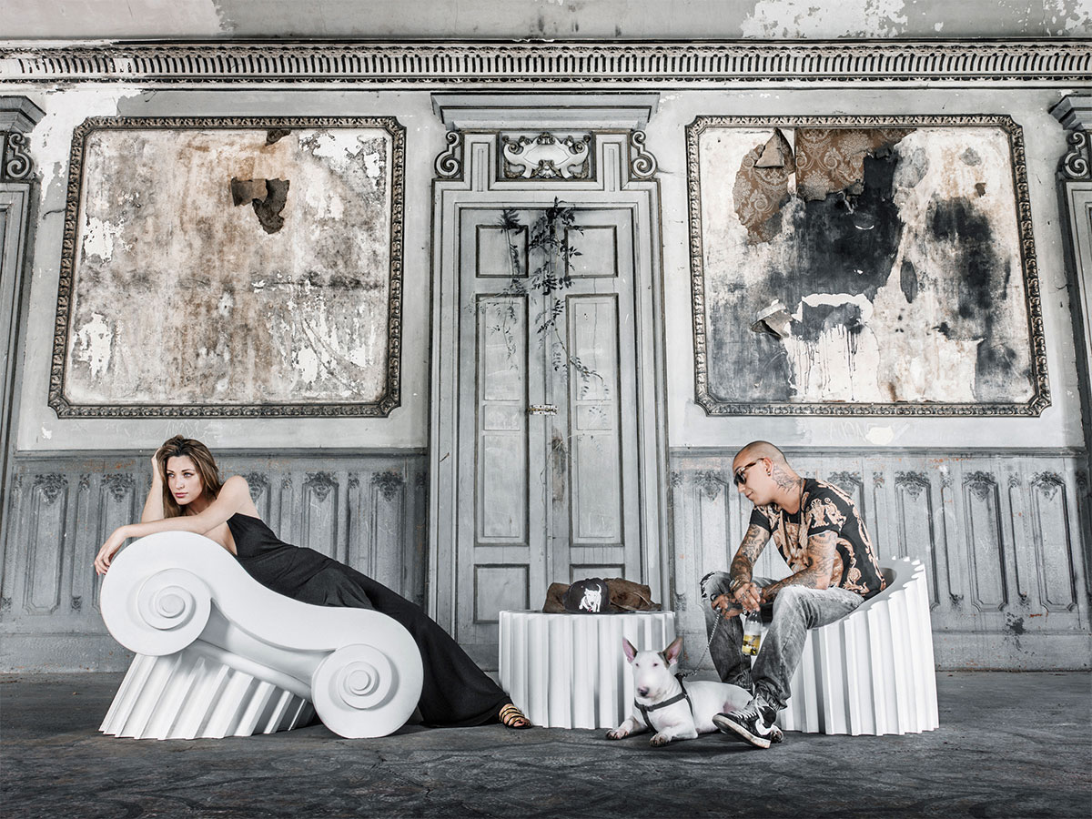 Gufram Capitello Armchair