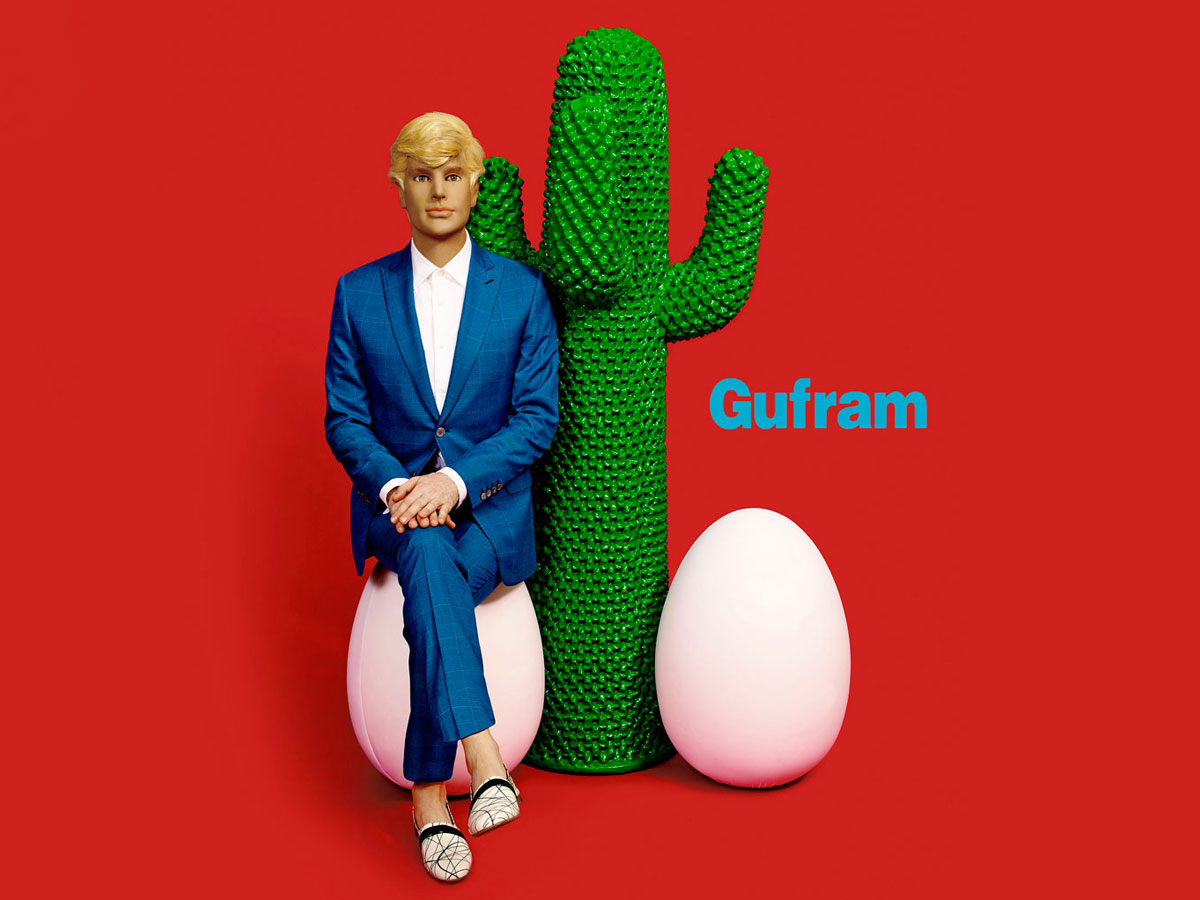 Gufram God Toiletpaper Coat Hanger