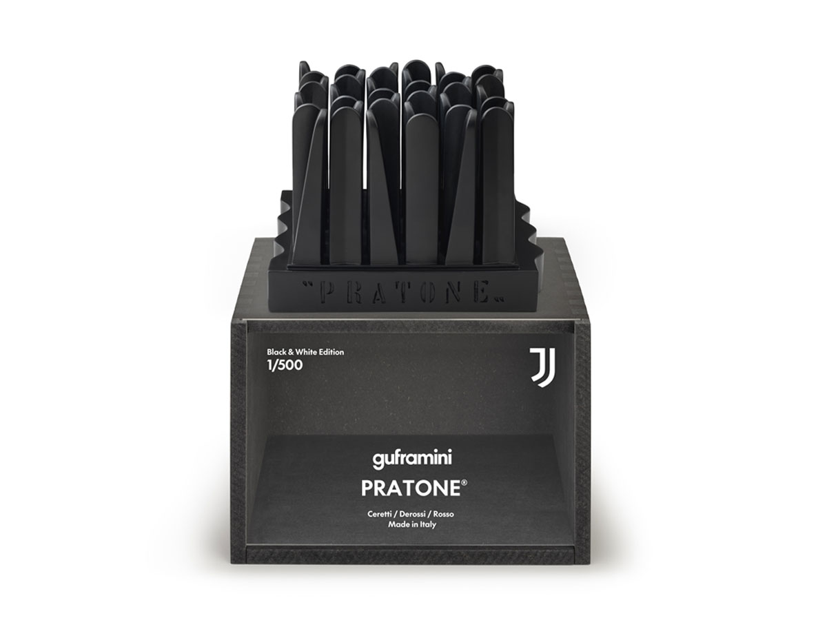 Миниатюра Gufram Pratone Guframini Black & White Juventus Edition