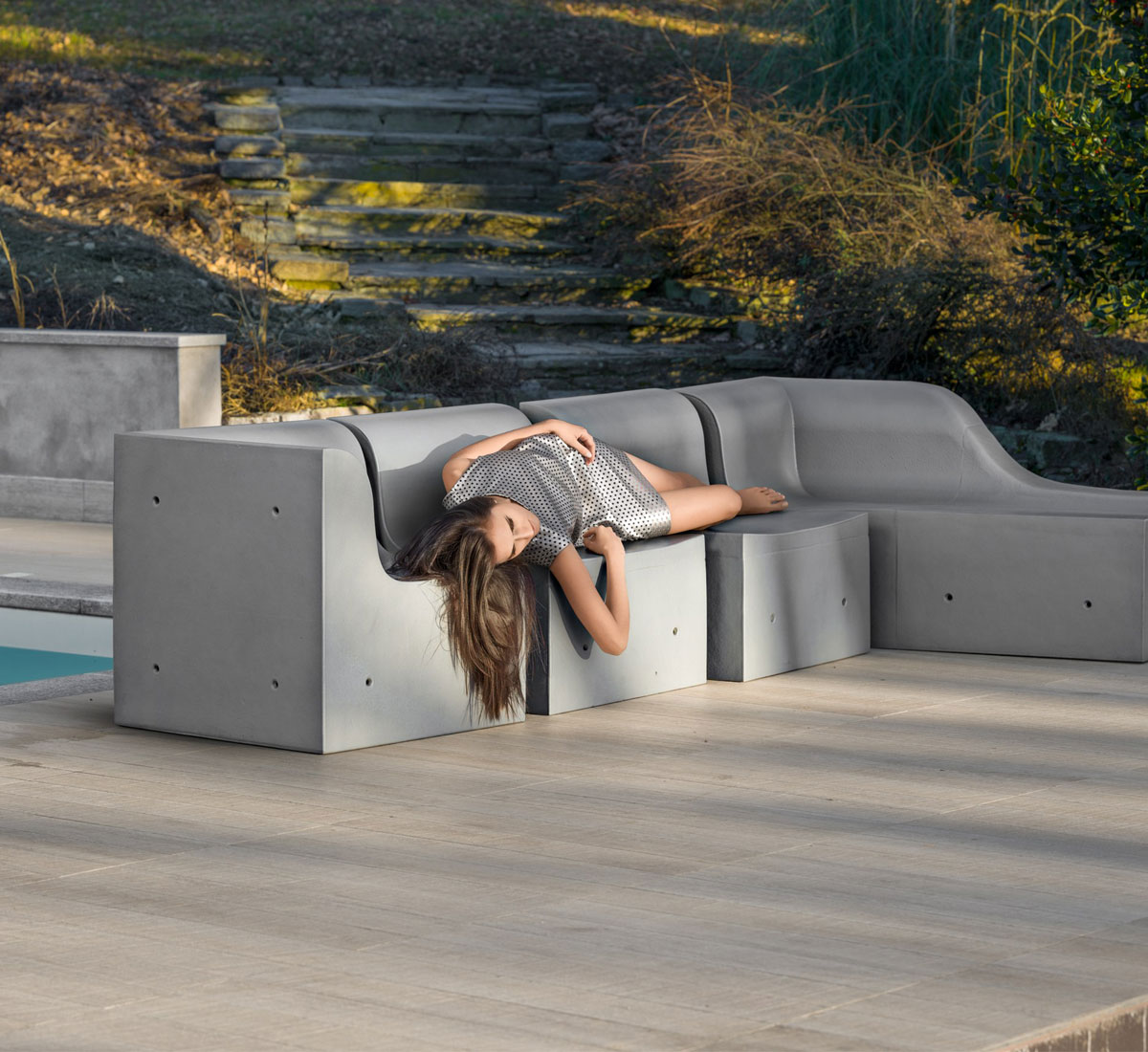 Gufram Softcrete Modular Sofa