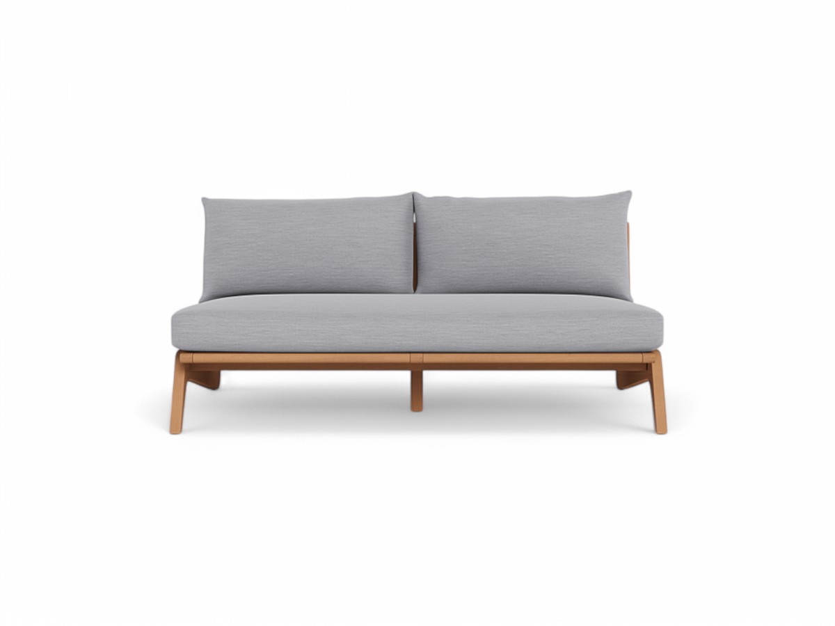 Harbour Mlb Teak 2 Seater Sofa
