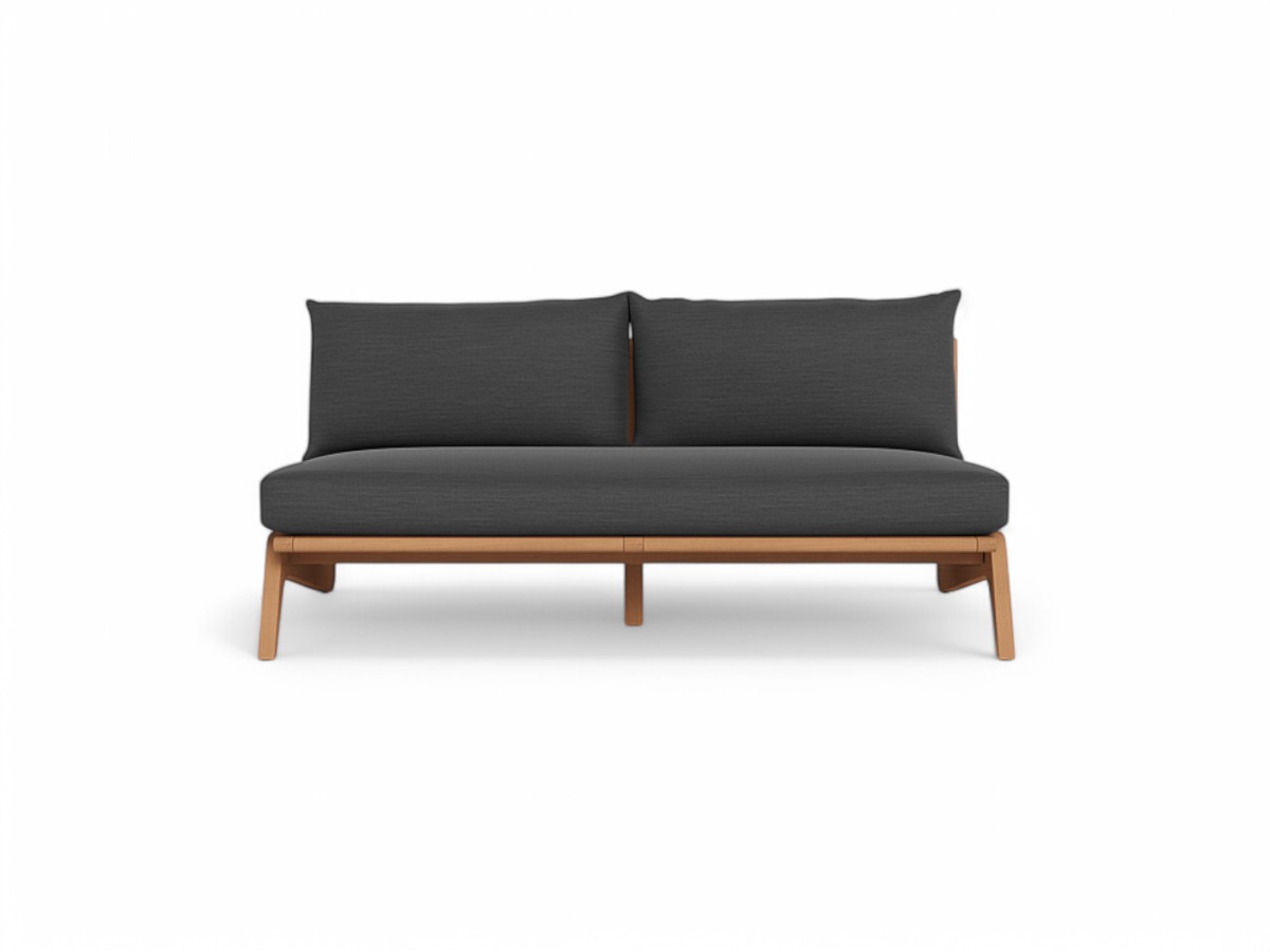 Harbour Mlb Teak 2 Seater Sofa