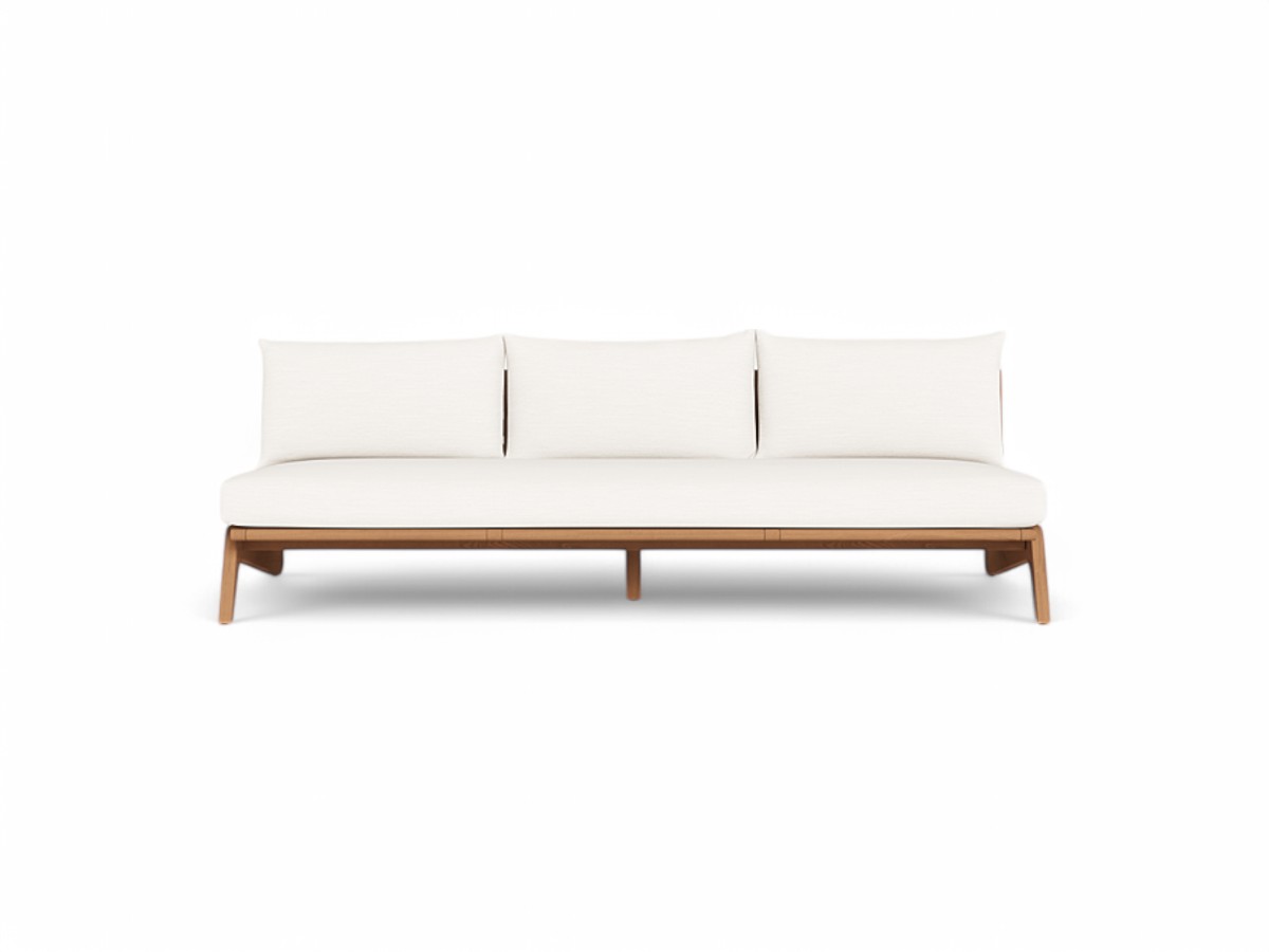 Harbour Mlb Teak 3 Seater Sofa