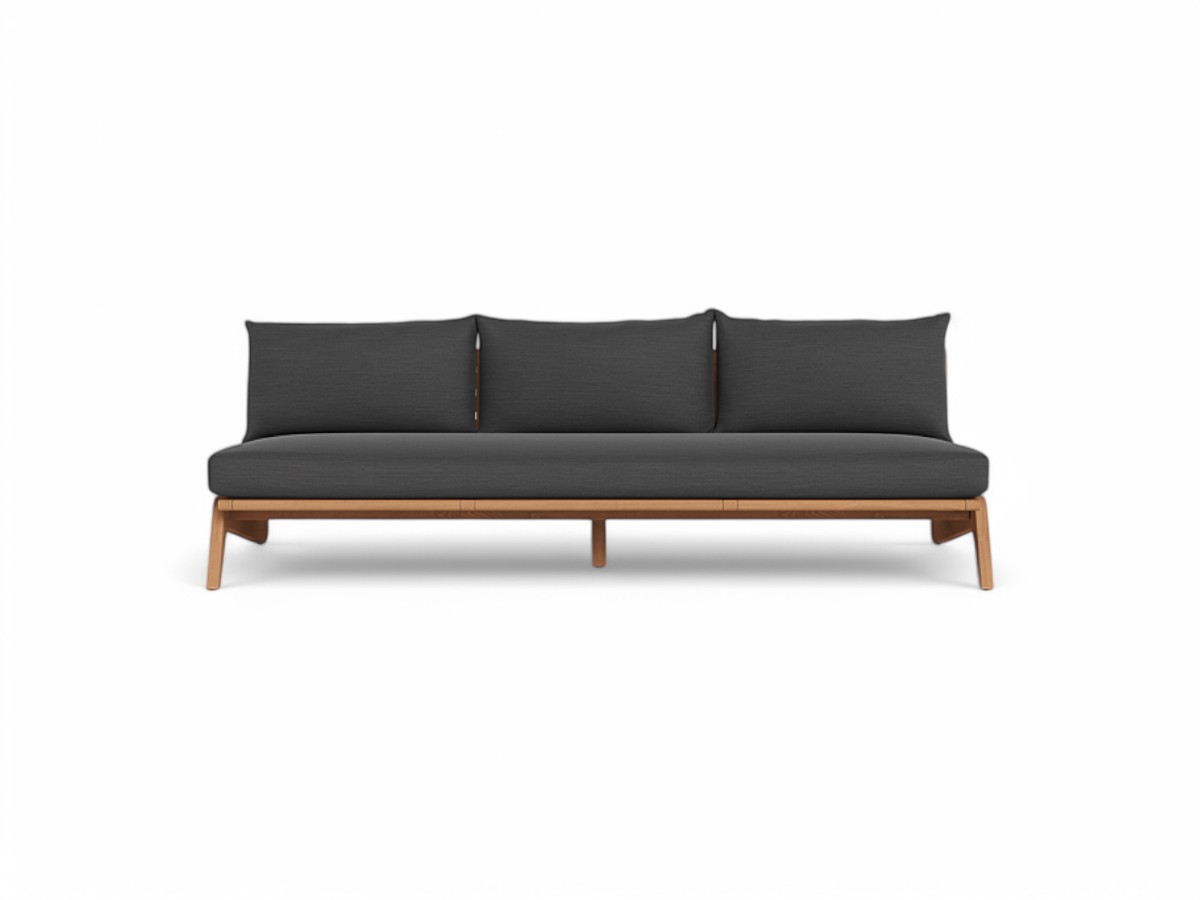 Harbour Mlb Teak 3 Seater Sofa