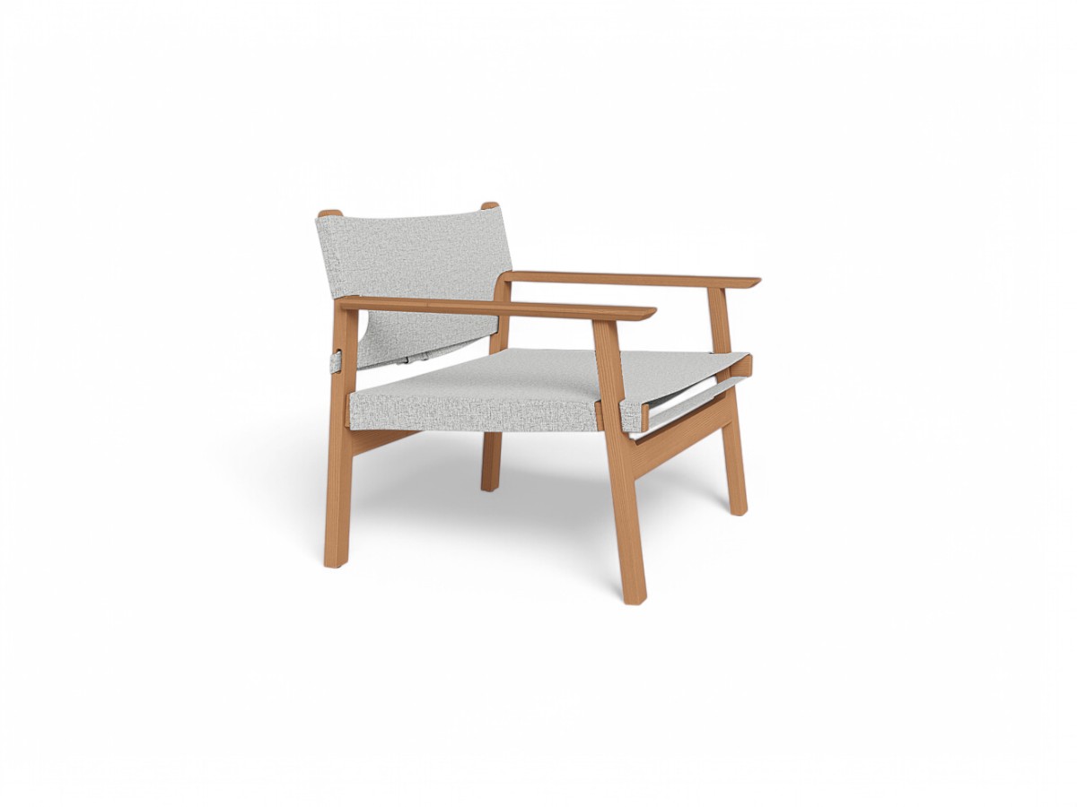 Harbour Mlb Teak Lounge Armchair