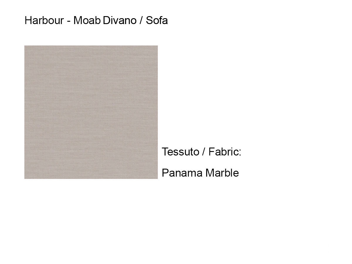 Harbour Moab Sofa 90 Bronze Panama Marble