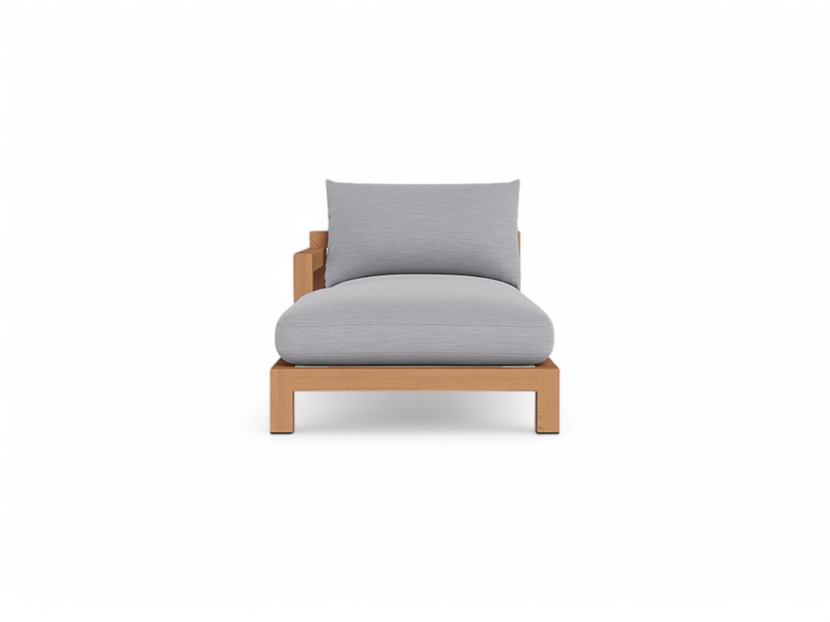 Harbour Pacific Teak Chaise Longue
