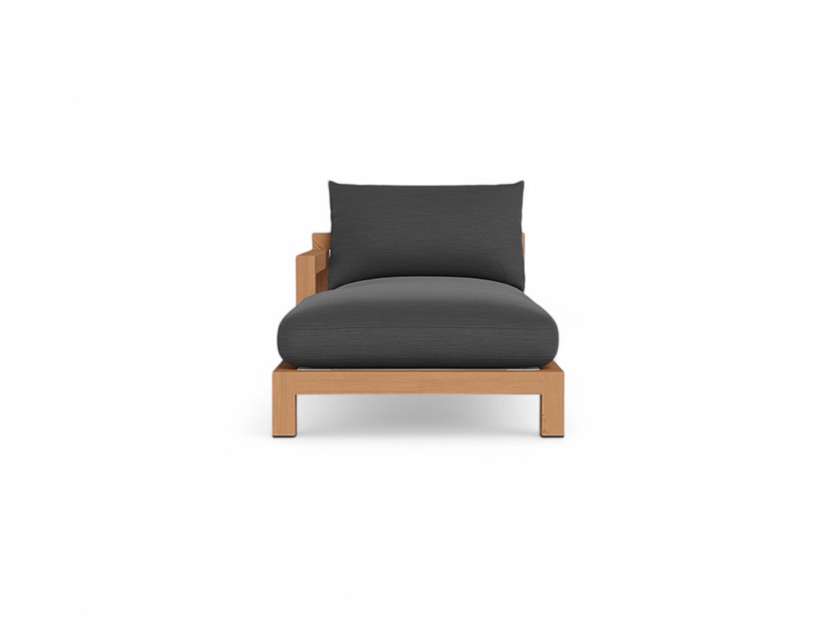 Harbour Pacific Teak Chaise Longue