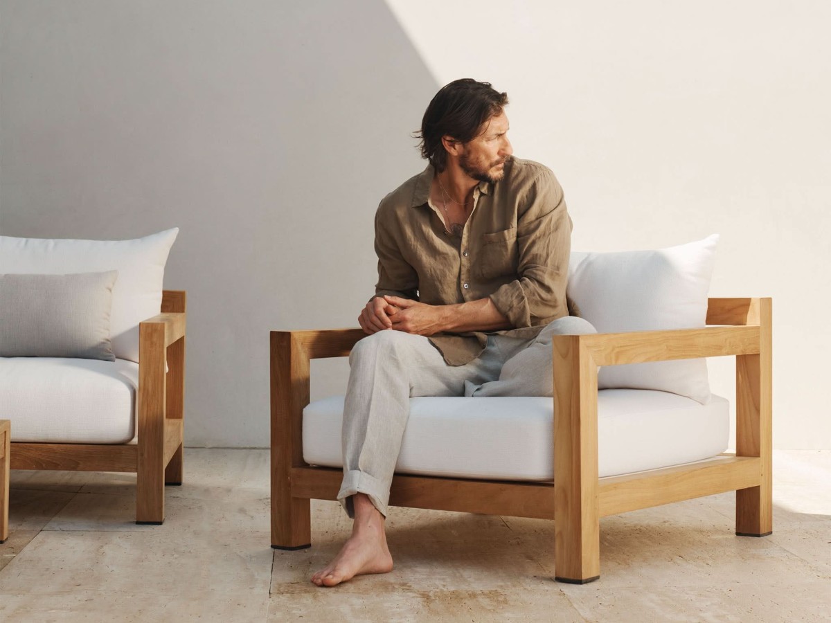 Harbour Pacific Teak Lounge Chair