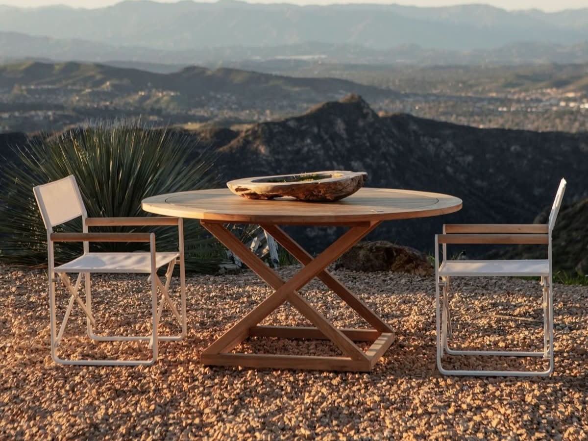 Harbour Pacific Teak Round Dining Table