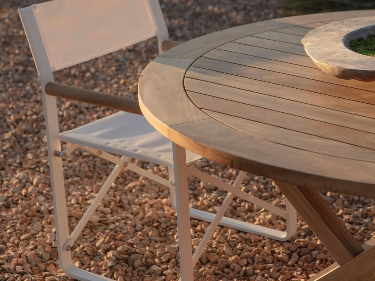 Harbour Pacific Teak Round Dining Table