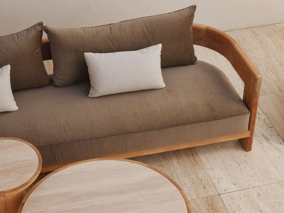 Harbour Victoria Teak 3 Seater Sofa