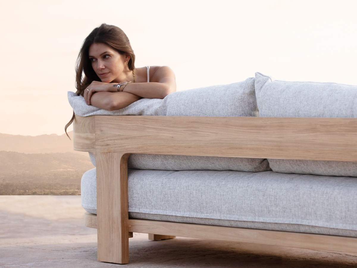 Harbour Victoria Teak 3 Seater Sofa