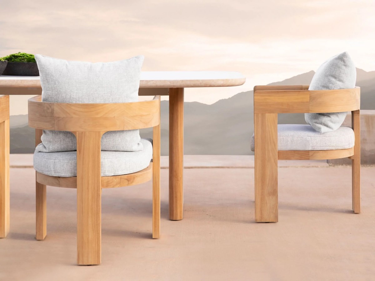 Harbour Victoria Teak Chair With Armrest