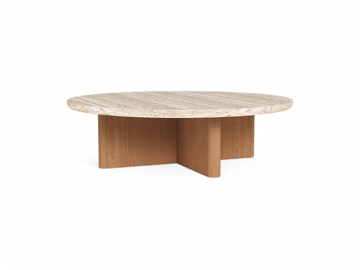 Harbour Victoria Teakstone Coffee Table Round