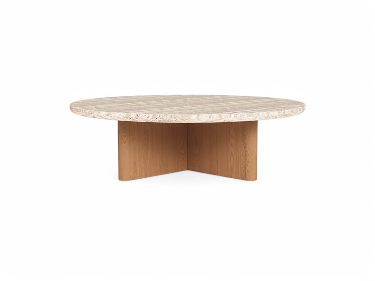 Harbour Victoria Teakstone Coffee Table Round