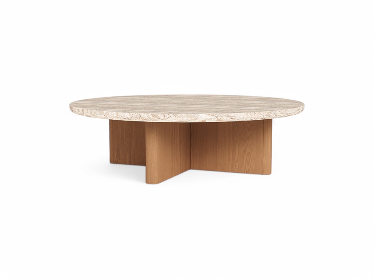 Harbour Victoria Teakstone Coffee Table Round