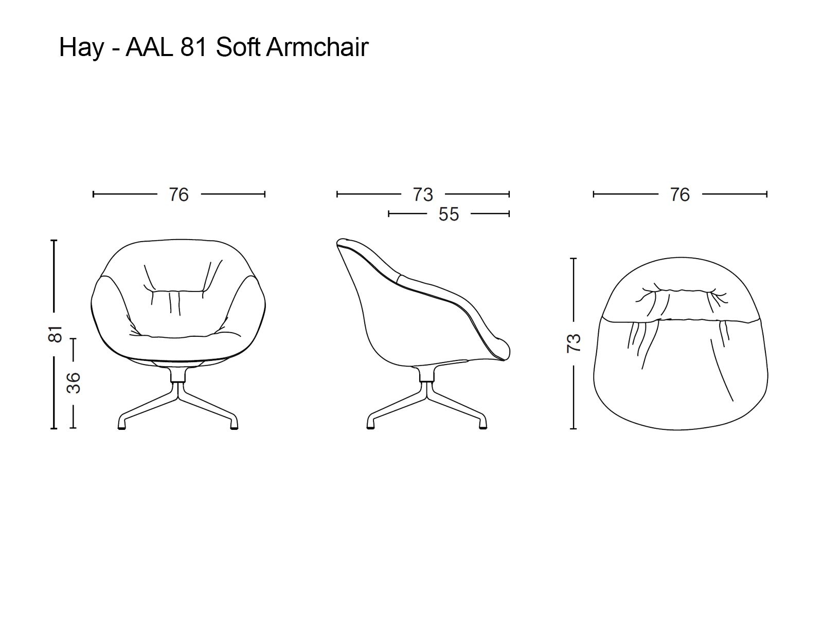 Hay Aal 81 Soft Lounge Chair