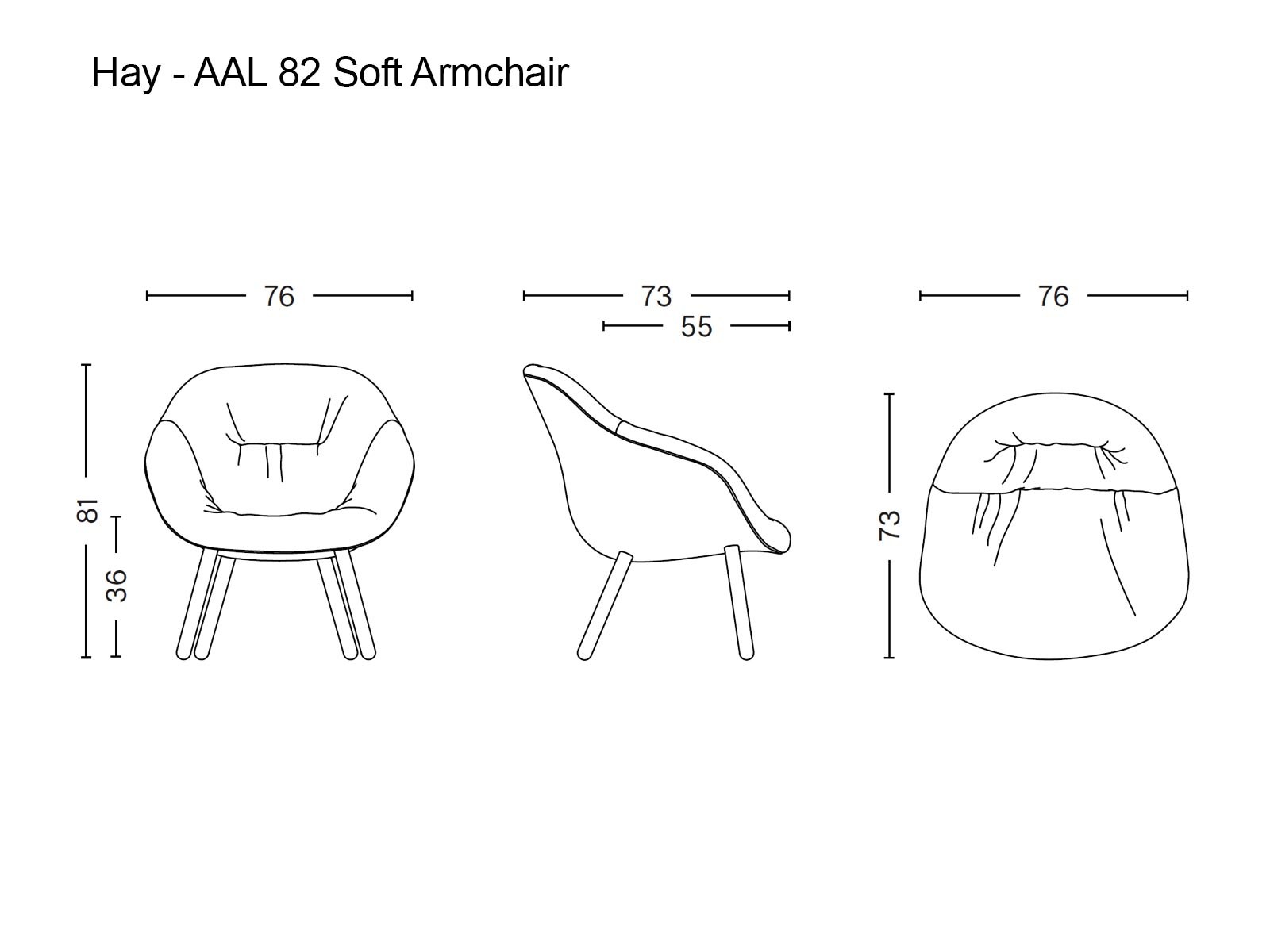 Hay Aal 82 Soft Armchair