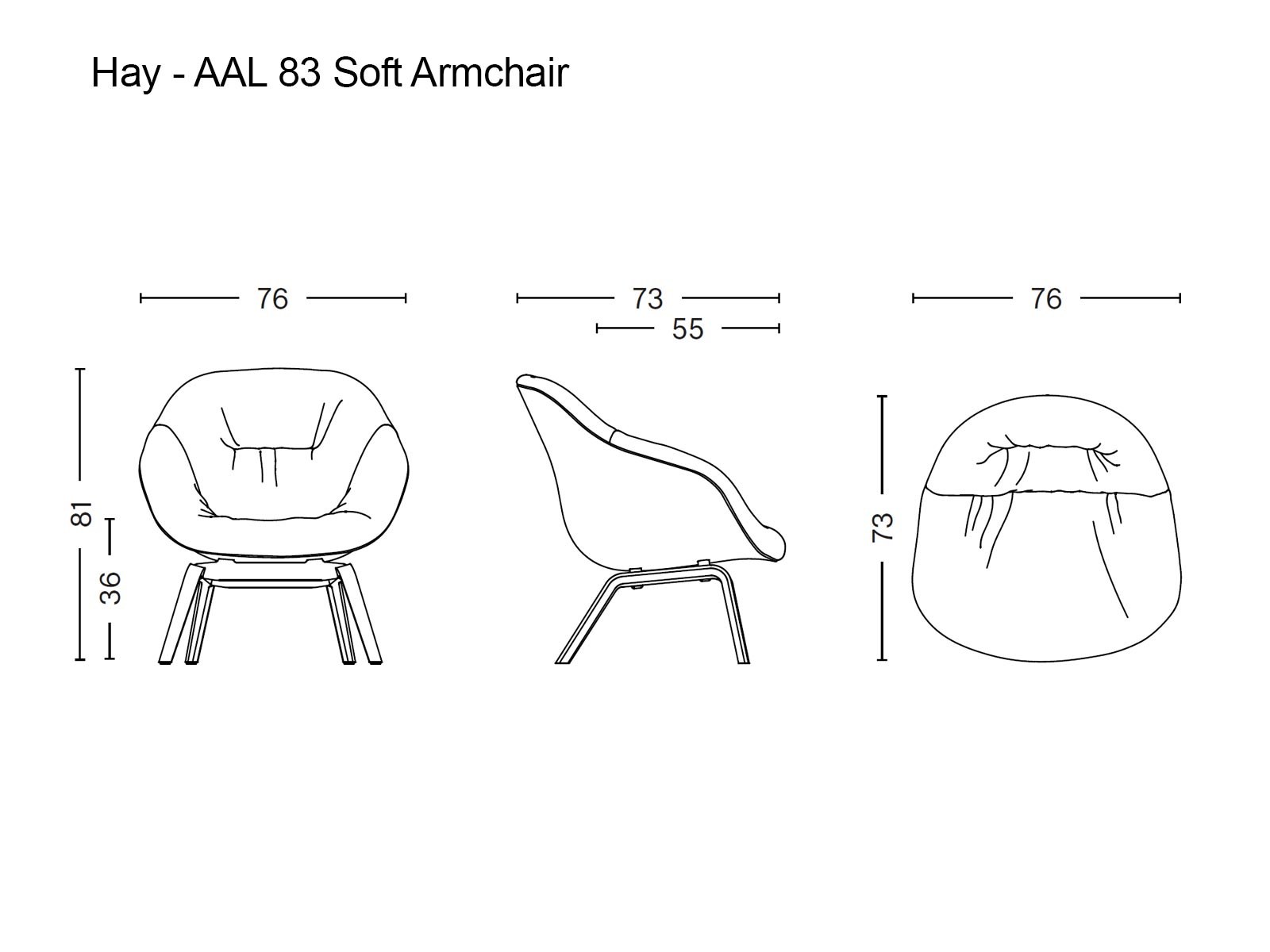 Hay Aal 83 Soft Armchair