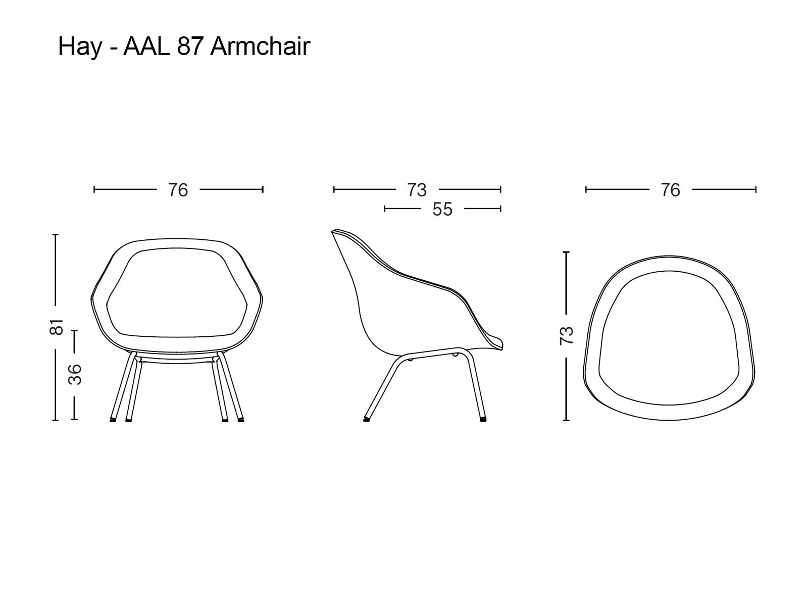 Hay Aal 87 Armchair