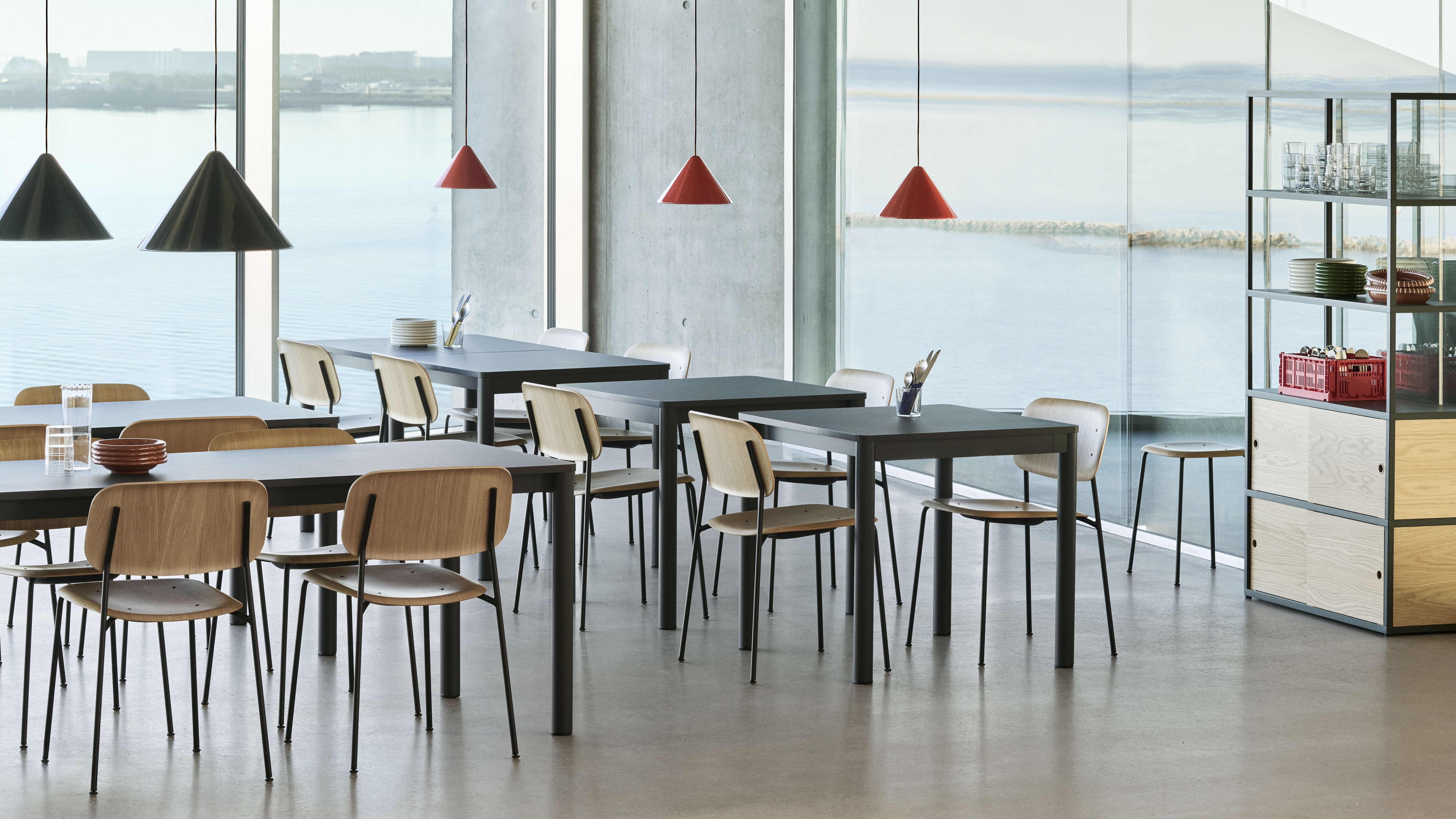 Hay Annex Table Flush