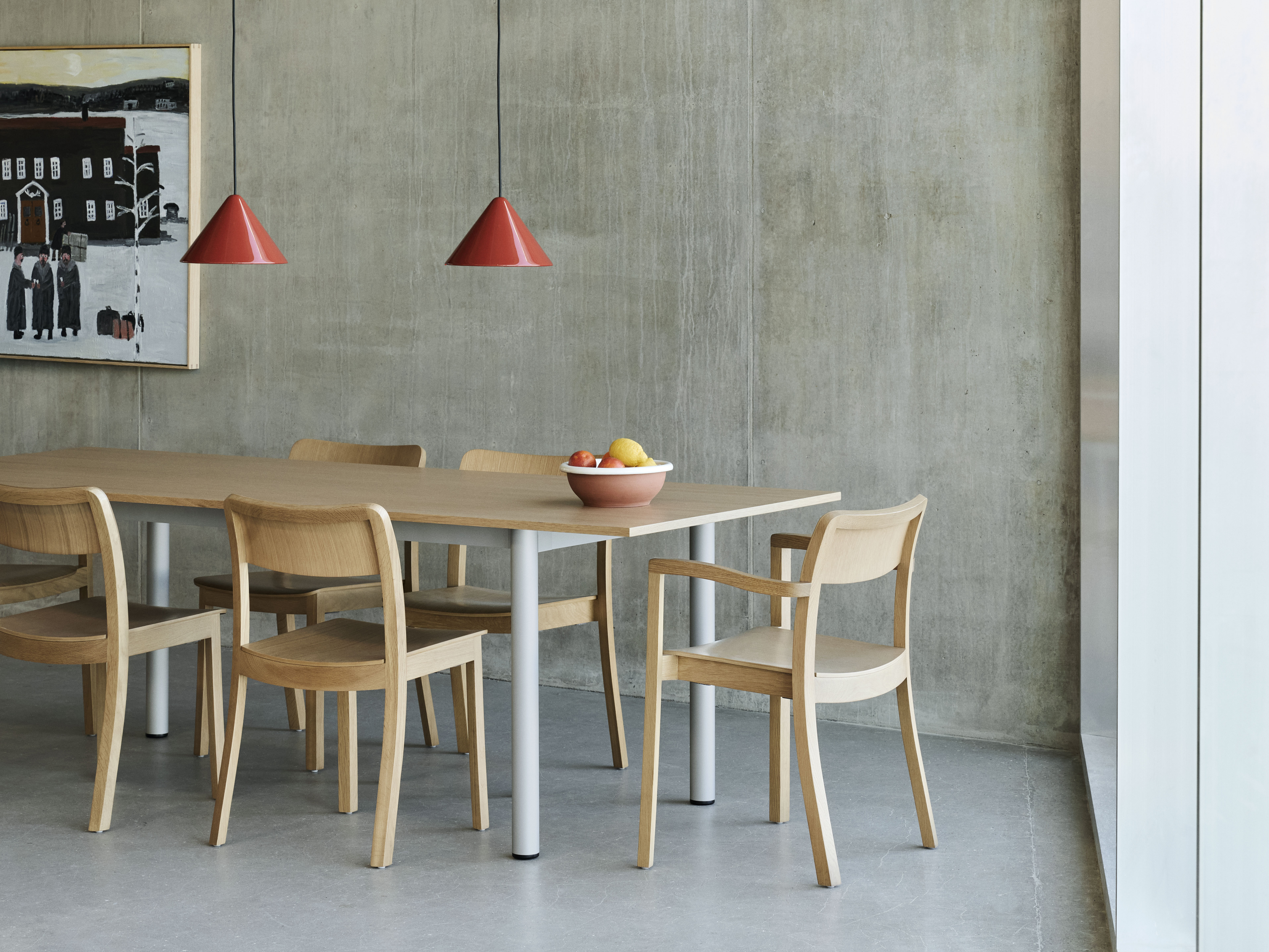 Hay Annex Table Overhang