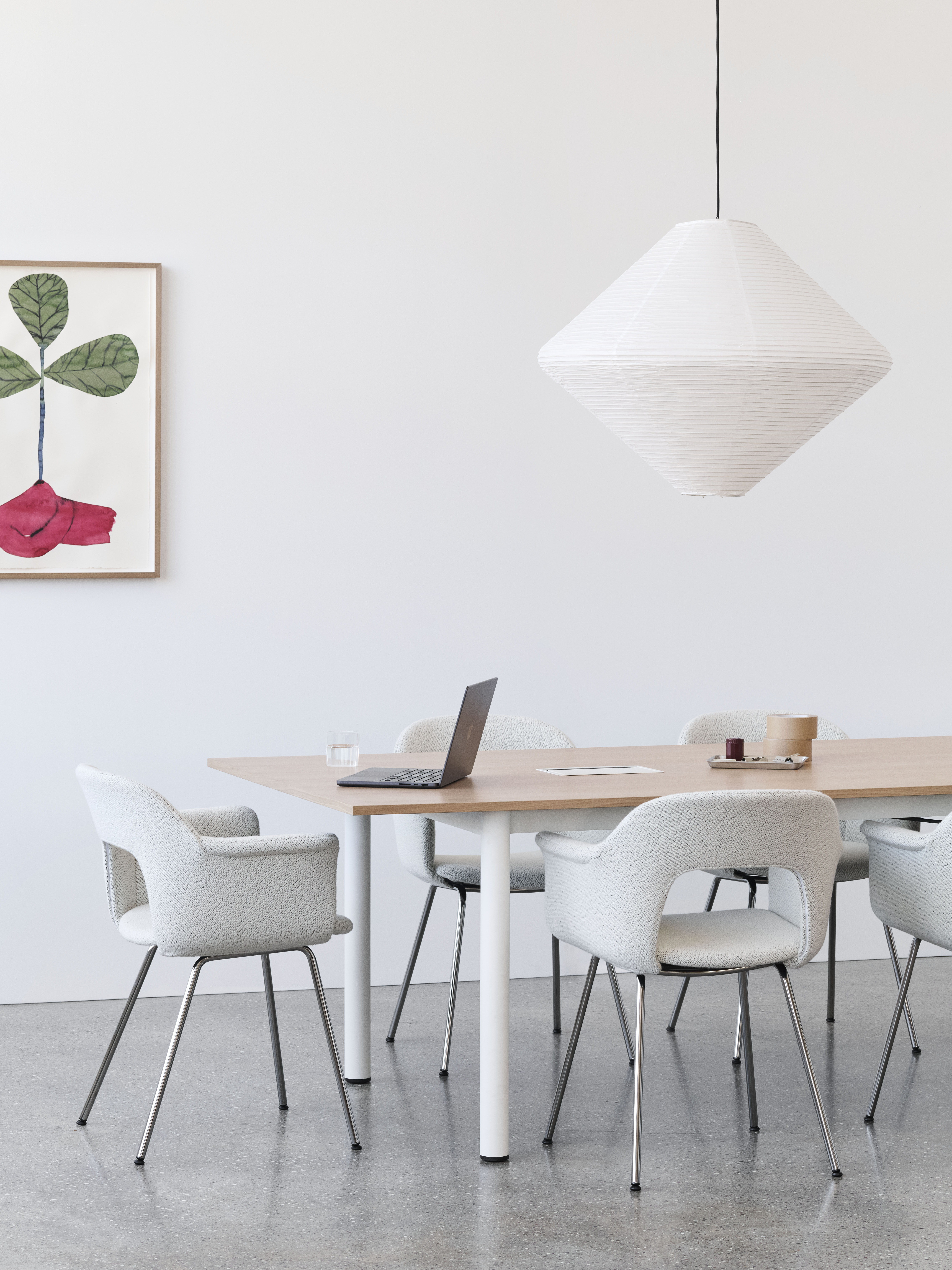 Hay Annex Table Overhang