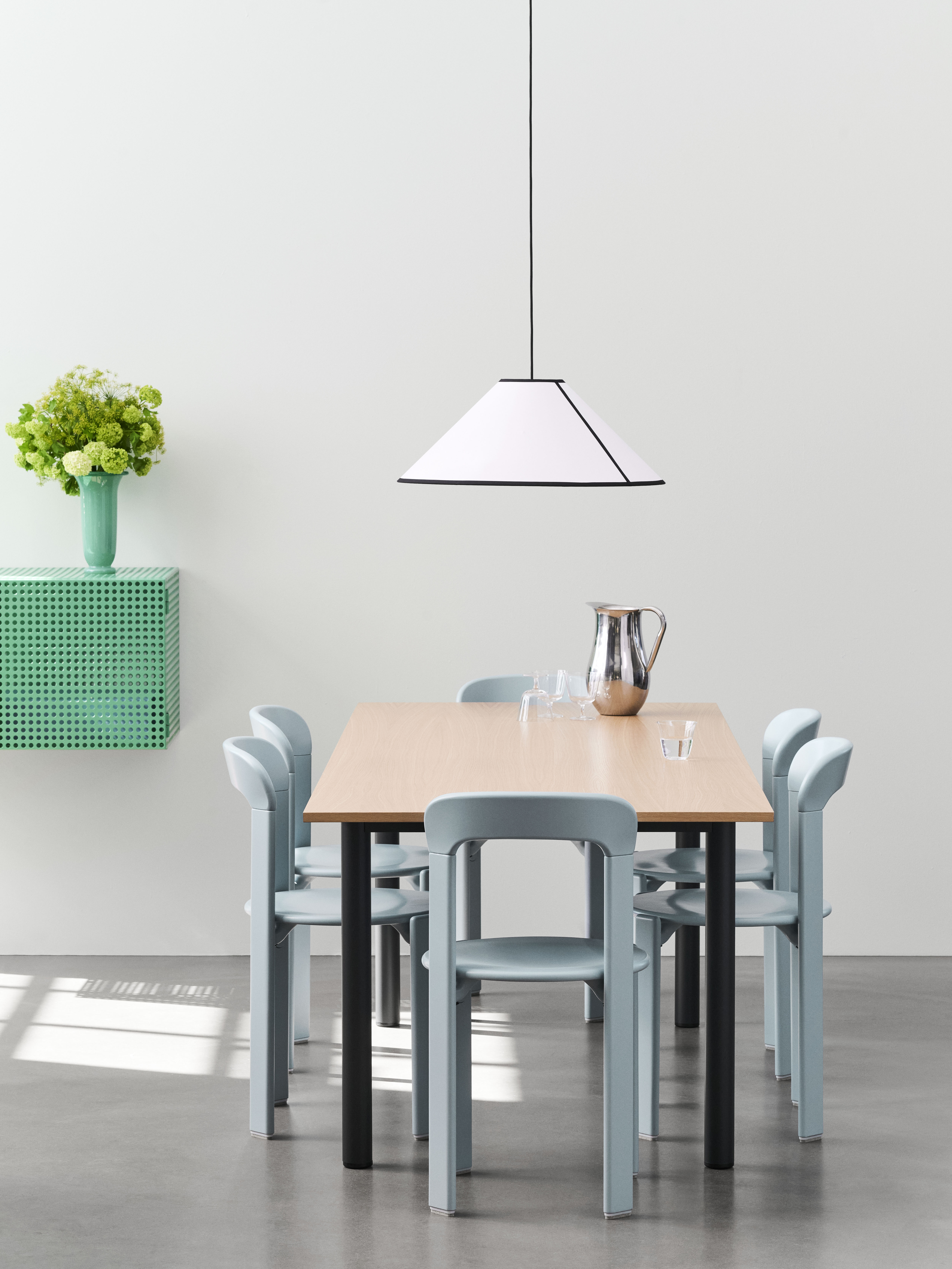Hay Annex Table Overhang