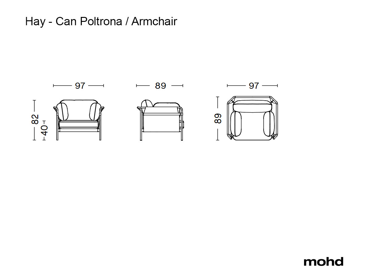 Hay Can Armchair