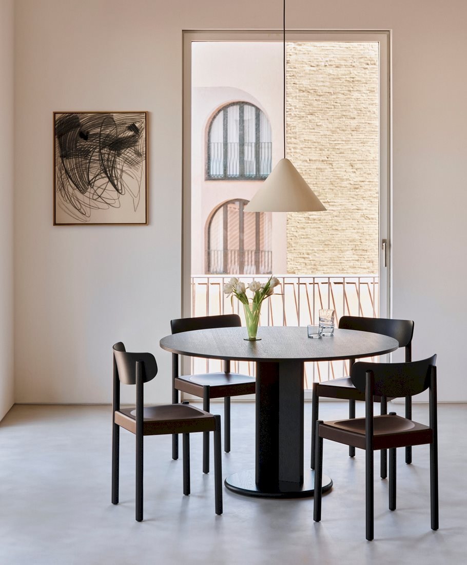 Hay Chisel 29 Dining Table Round