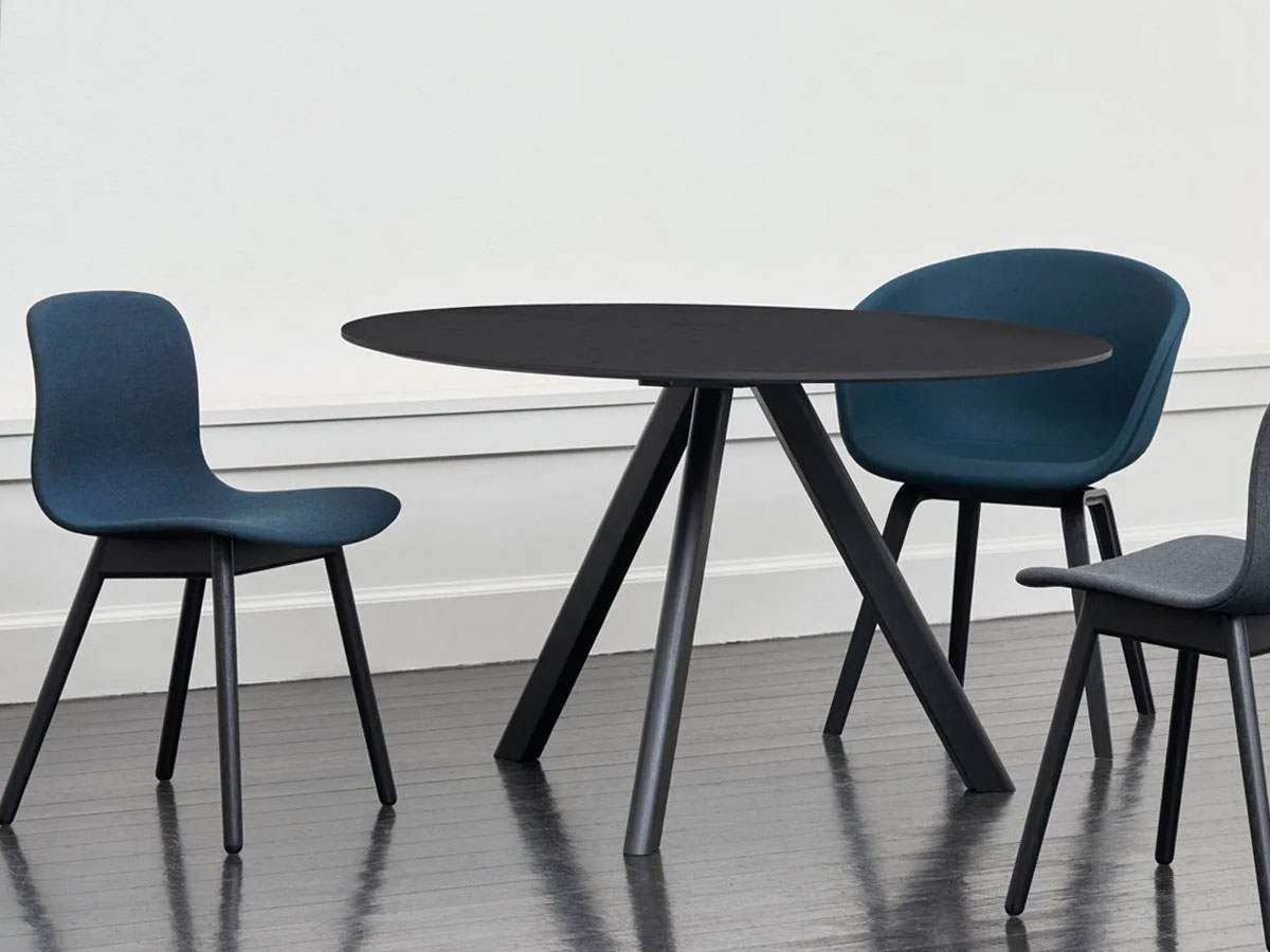 Hay Copenhague Cph20 Table Black Oak Veneer