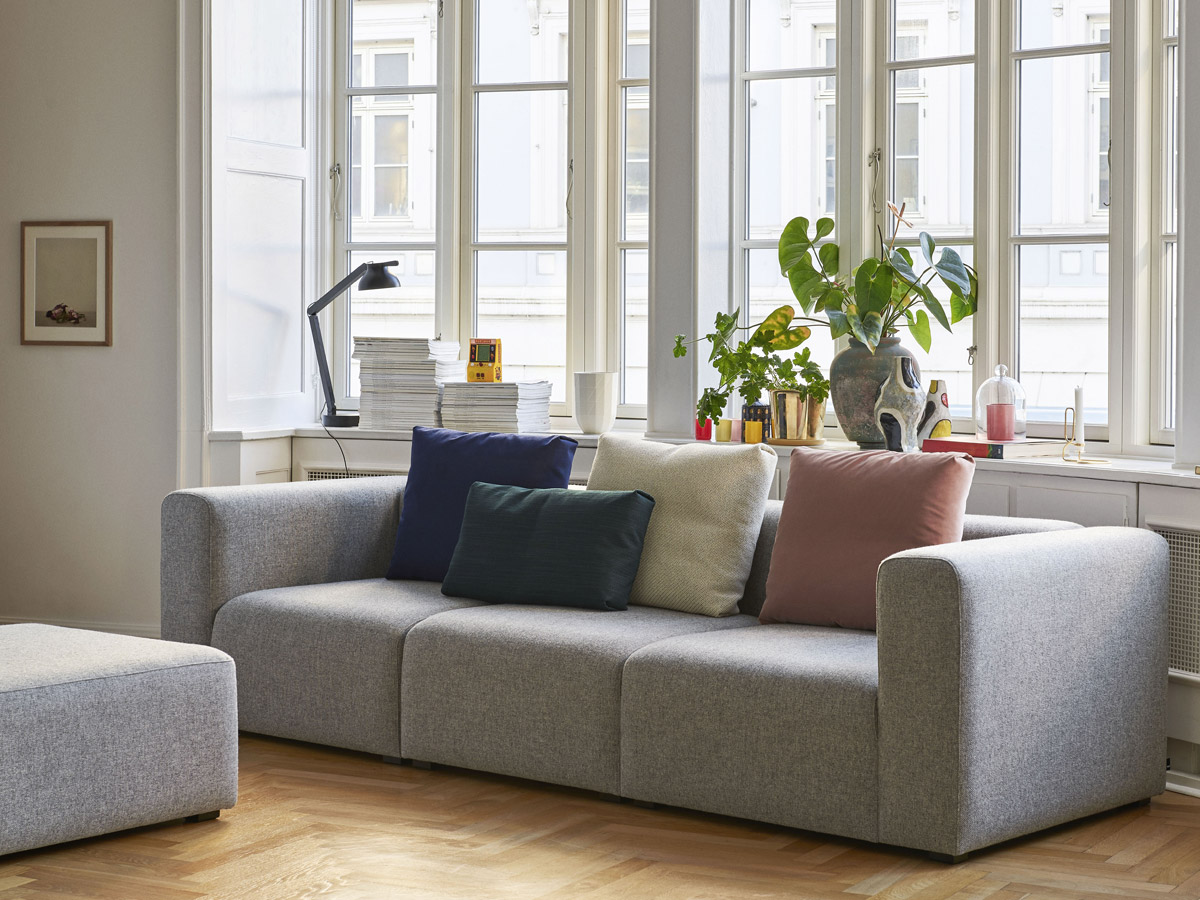 Hay Mags 3 Seater Sofa L 2685 Cm Canvas 124