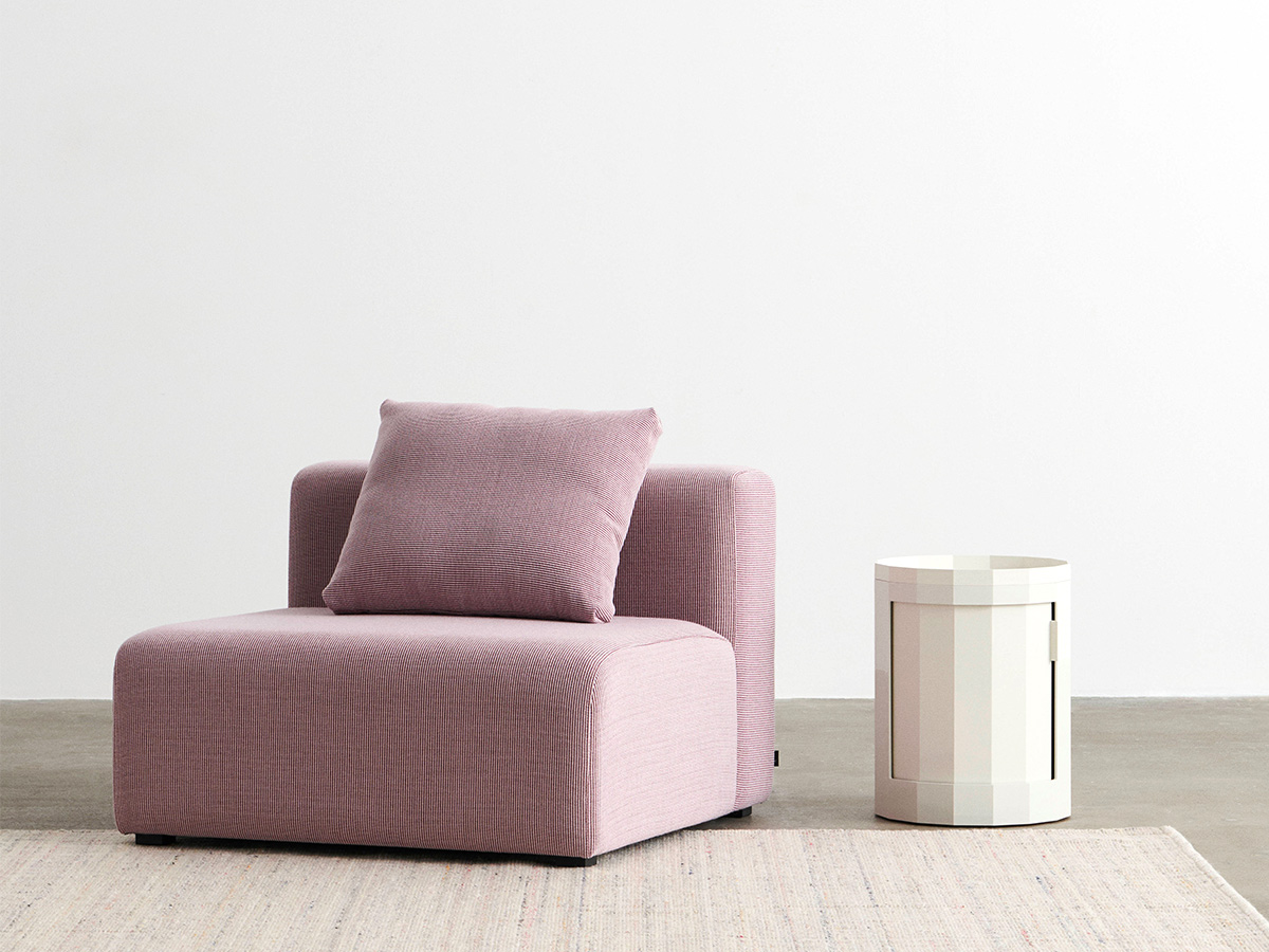 Hay Mags S1063 Armchair With Back Cushion Flamiber Cream A5