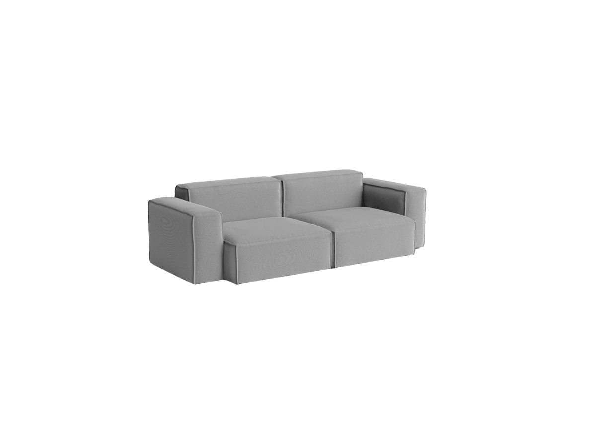 Hay Mags Soft 25 Seater Sofa Low Armrest With Removable Cover Combination 1