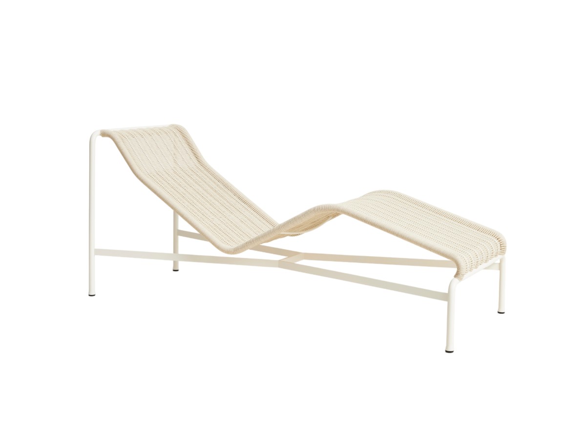 Hay Palissade Cord Chaise Longue Outdoor