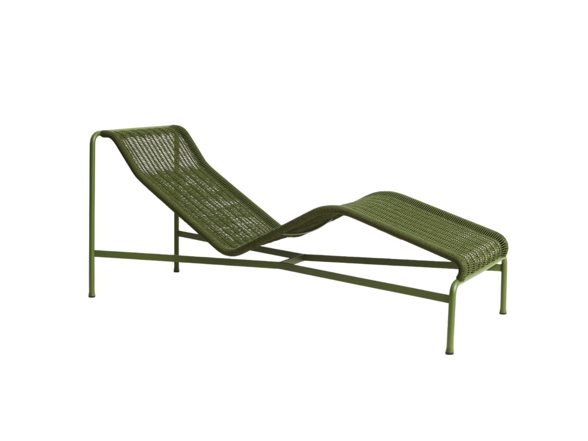 Hay Palissade Cord Chaise Longue Outdoor